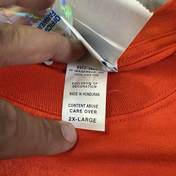 NWT VINTAGE MARCH MADNESS Fighting Illini 2005 2X TShirt March Towards The Arch - Picture 5 of 6